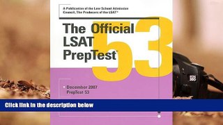 Popular Book  The Official LSAT PrepTest 53 (Official LSAT PrepTest)  For Online