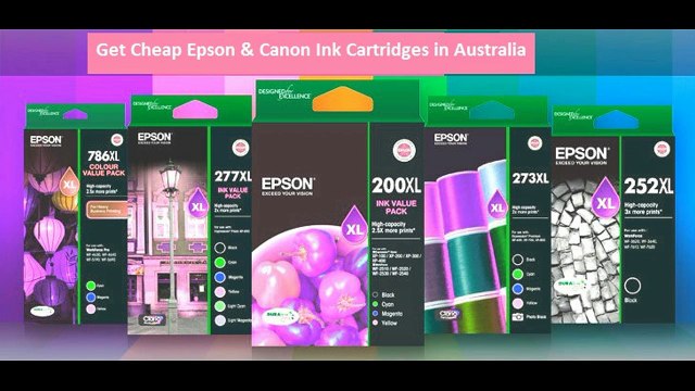 Get Cheap Epson & Canon Ink Cartridges in Australia
