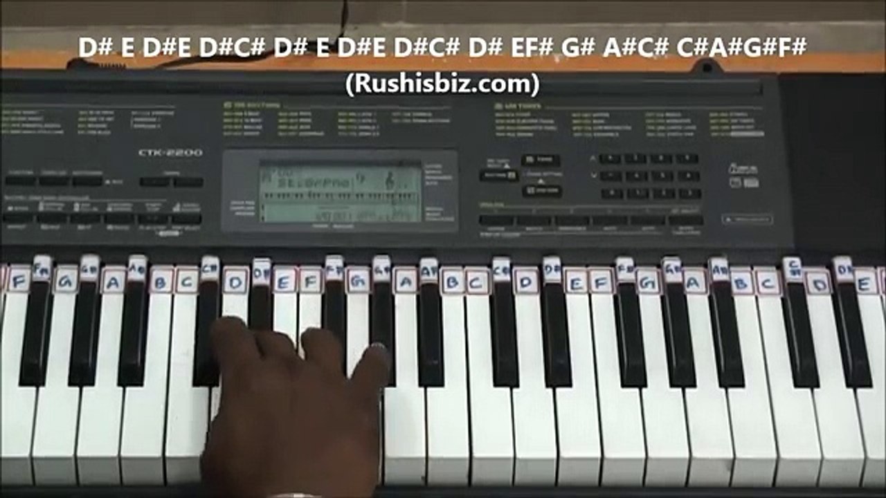Mohabbatein Love Theme (Full Piano Tutorials)