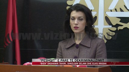 “Peshqit” e parë të dekriminalizimit, bien Tahiri, Selami e Rroshi - News, Lajme - Vizion Plus
