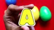Kinder Surprise Egg Learn-A-Letter! Spelling Words that Start with the Letter A