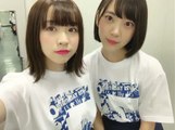 乃木坂46 渡辺みり愛 755 堀未央奈 「ライブ終わりました〜(•皿•)」