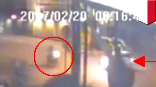 Motorcyclist killed by speeding car in horror road crash