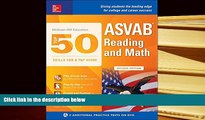 Popular Book  McGraw-Hill Education Top 50 Skills For A Top Score: ASVAB Reading and Math, Second