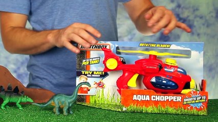 Helicopter Toy and Dinosaurs with Toy Scouts-JSvLJ-c4EvY
