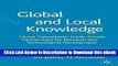 Read Online Global and Local Knowledge: Glocal Transatlantic Public-Private Partnerships for