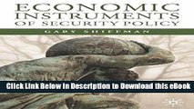 eBook Free Economic Instruments of Security Policy: Influencing Choices of Leaders Free Online