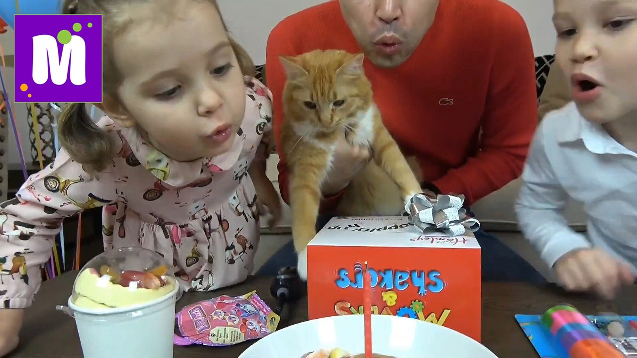 День Рождения Кошечки Мурки 5 этажный дом и Кро...