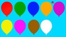 Aprender Los Colores Para Los Niños Con Globos De Colores Y