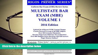 Ebook Online Rigos Primer Series Uniform Bar Exam (UBE) Review Series Multistate Bar Exam (MBE)