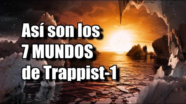 La NASA anuncia descubrimiento de 7 exoplanetas como la Tierra en una estrella cercana