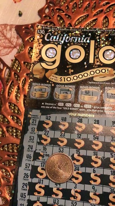 Ticket à gratter gagnant de 750000 dollars !