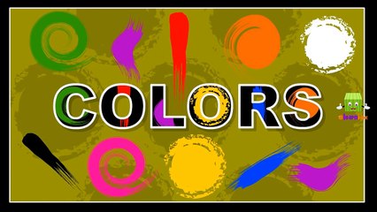 Learn Colors with Teeth Brush - Teach Colours, Baby Children Kids Learning Videos by Crazy