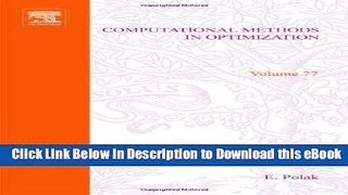 eBook Free Computational Methods in Optimization: A Unified Approach (Mathematics in Science and