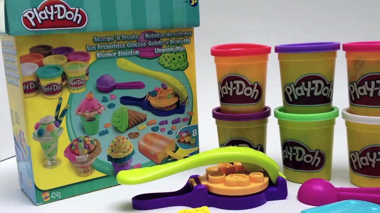 Play Doh Popsicles Ice Cream Play Doh Scoops n Treats Playdough Rainbow Popsicle Hasbro T