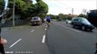 Un cycliste fauché par la remorque d'un conducteur