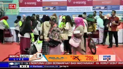 Presiden Meluncurkan BPNT Melalui Kartu Keluarga Sejahtera