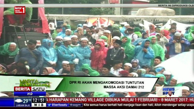 DPR akan Mengakomodasi Tuntutan Massa Aksi Damai 212