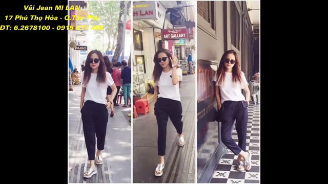 Phong cách thời trang áo thun nữ cá tính