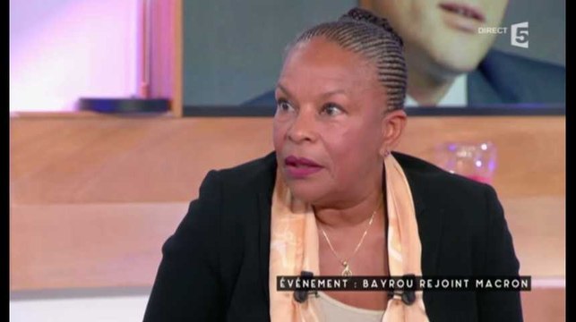 Mariage pour tous : Taubira trouve choquant le discours de Macron
