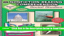 Read Nonfiction Reading Comprehension: Social Studies, Grade 3 Best Collection