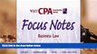 Popular Book  Wiley CPA Examination Review Focus Notes, Business Law (CPA Examination Review Smart