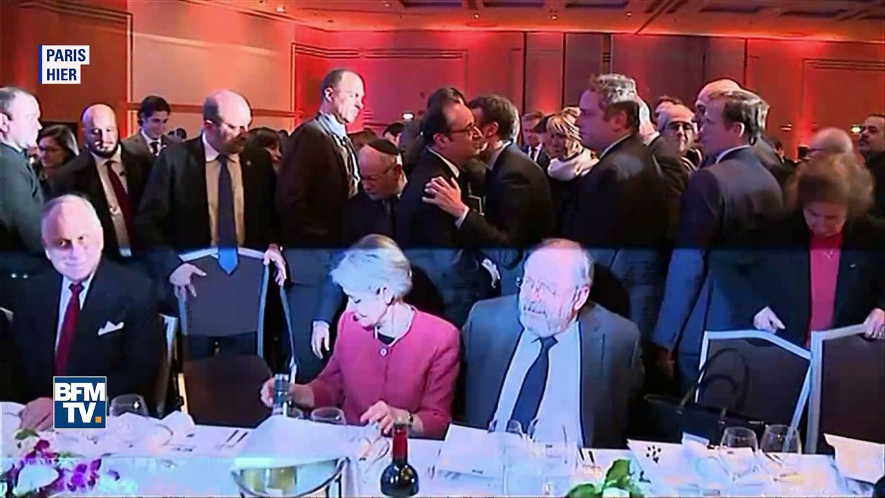 François Hollande tacle l’alliance Macron-Bayrou au dîner du Crif