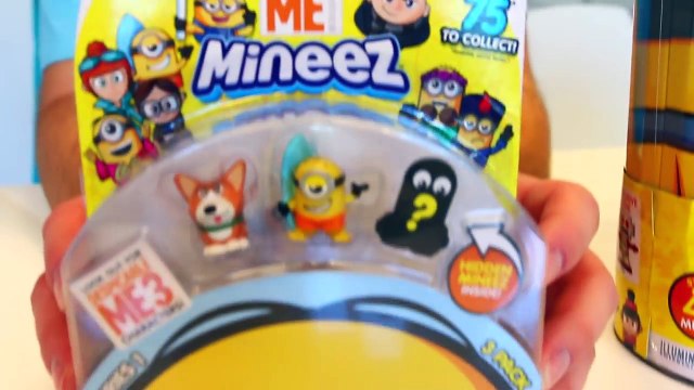 NEW DESPICABLE ME 3 Movie Official TOYS Universal Minions Blind Bags _First Look Unboxing_ Mineez-z4oziT2gRAQ