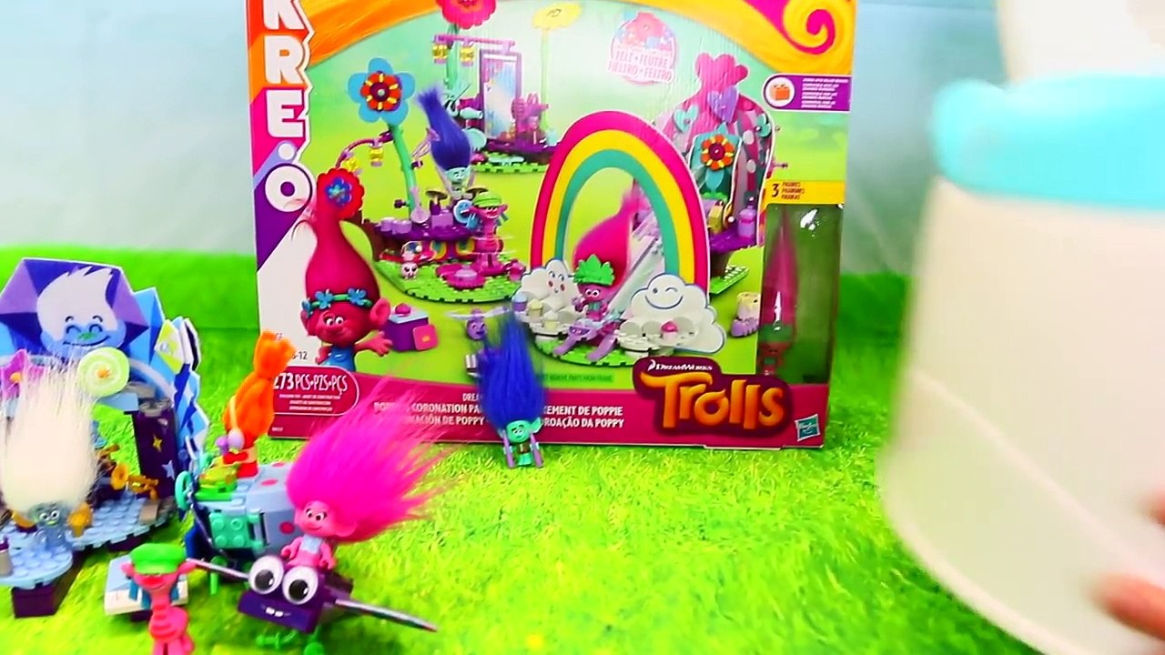 TROLLS MOVIE Poppy Makeover Dress Up Branch Toilet Trouble New Hair & Clothes   DJ Suki Guy Diamond-7e2Cg660G2U