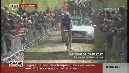 Paris-Roubaix 2017 : 22 km de pavés en plus