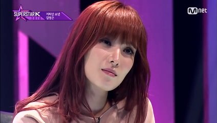 The boy's voice singing super heart wind