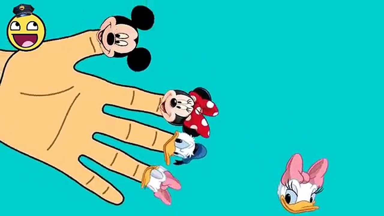 Mickey Mouse Scramble Pizza with Babies Food Full Episodes! Finger Family Song Nursery Rhy