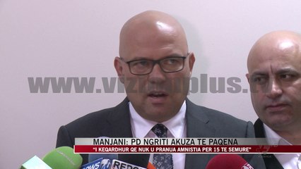 Download Video: Manjani: PD ngriti akuza të paqena - News, Lajme - Vizion Plus