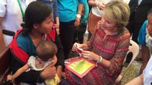 La reine Mathilde  au Laos pour une visite de 4 jours