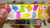 64 Kinder Sorpresas,Unboxing Kinder Surprise Giants Eggs,Frozen,masha y el Oso,Angry Birds