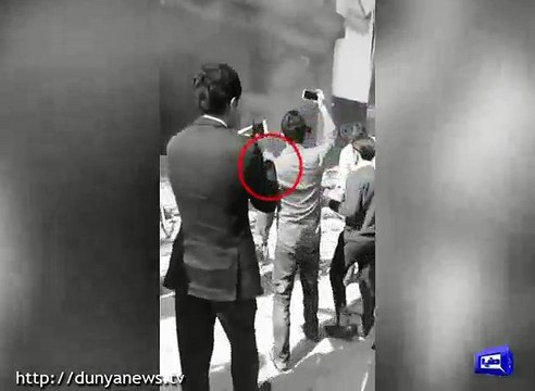 Footage of Lahore blast victim