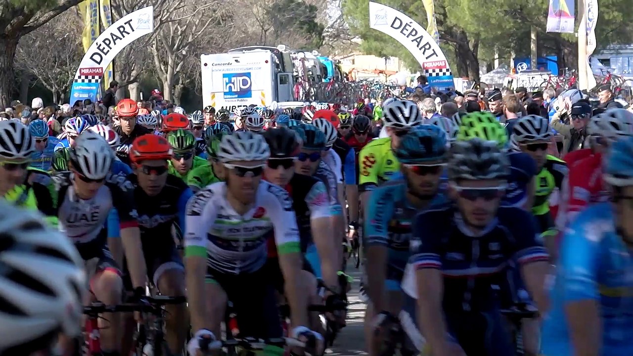 La vidéo grand format de la deuxième étape du T...