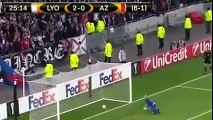 Lyon 7-1 AZ Alkmaar UEFA Avrupa Ligi 2. Tur Rövanş Maç Özeti