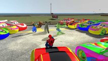 Spiderman, Batman Disney Pixar Cars Frozen Elsa, HULK & Lightning Mcqueen & ABC SONG Nurse