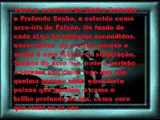 Mensagem de amor e declaração de amizade