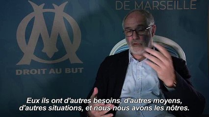 Zubizarreta veut développer «le projet de l'OM, pas du Barça»