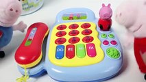Peppa Pig Musical Phone Toy Piano Teléfono de Peppa Pig Juguetes Peppa Pig Surprise Eggs