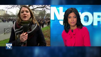 Affaire Théo: les lycéens parisiens organisent une manifestation sauvage place de la Nation