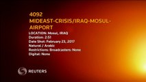 Tropas iraquianas retomam controle de aeroporto dominado pelo EI em Mosul