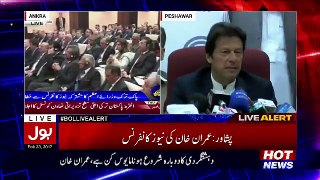 Imran Khan Press Conference In Peshawar - 23rd February 2017