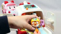 Wheels on the bus | Ambulance Doctor Kit Pororo Robocar Poli Toys Slime Glitter | Finger F