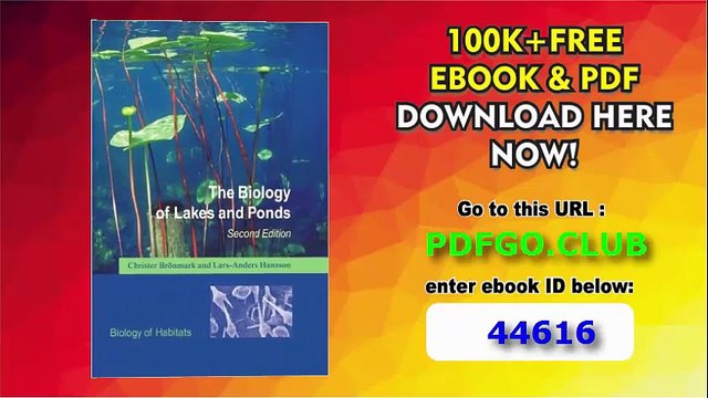 The Biology of Lakes and Ponds (Biology of Habitats Series)