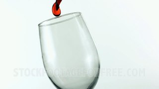 free-slow-motion-stock-footage-red-wine-poured-into-glass