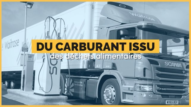 Cette entreprise utilise du carburant issu de déchets alimentaires pour ses camions de livraison