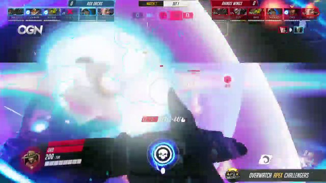 [OGN] 오버워치 HOT6 APEX 시즌2 - ROX ORCAS vs. Rhinos Gaming Wings | X6-Gaming VS. Watch Out (213)